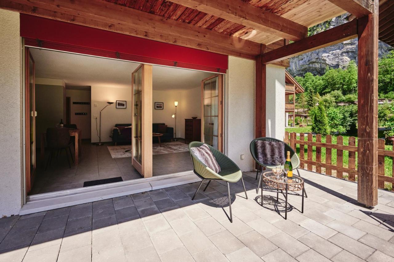 Apartment Truemmelbach, Comfortabl & Cozy, Private Terrace With Best Views Lauterbrunnen Eksteriør billede