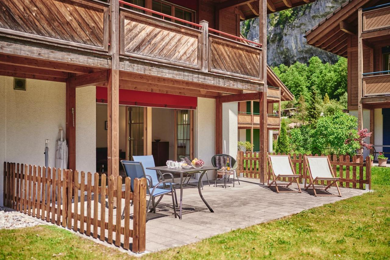 Apartment Truemmelbach, Comfortabl & Cozy, Private Terrace With Best Views Lauterbrunnen Eksteriør billede