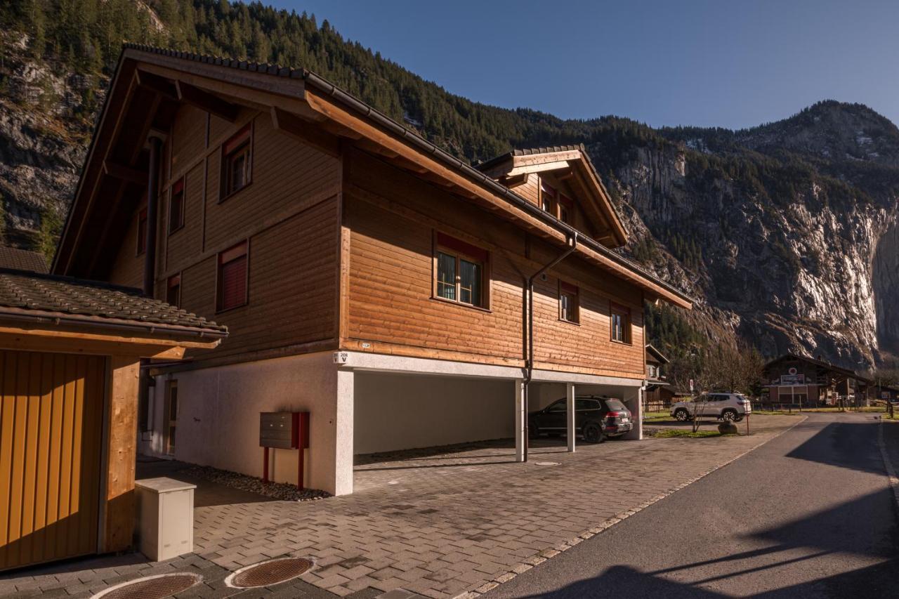 Apartment Truemmelbach, Comfortabl & Cozy, Private Terrace With Best Views Lauterbrunnen Eksteriør billede