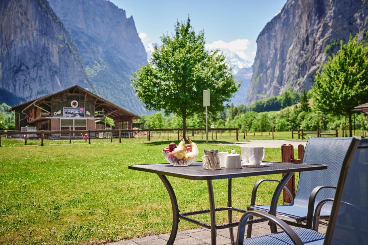 Apartment Truemmelbach, Comfortabl & Cozy, Private Terrace With Best Views Lauterbrunnen Eksteriør billede