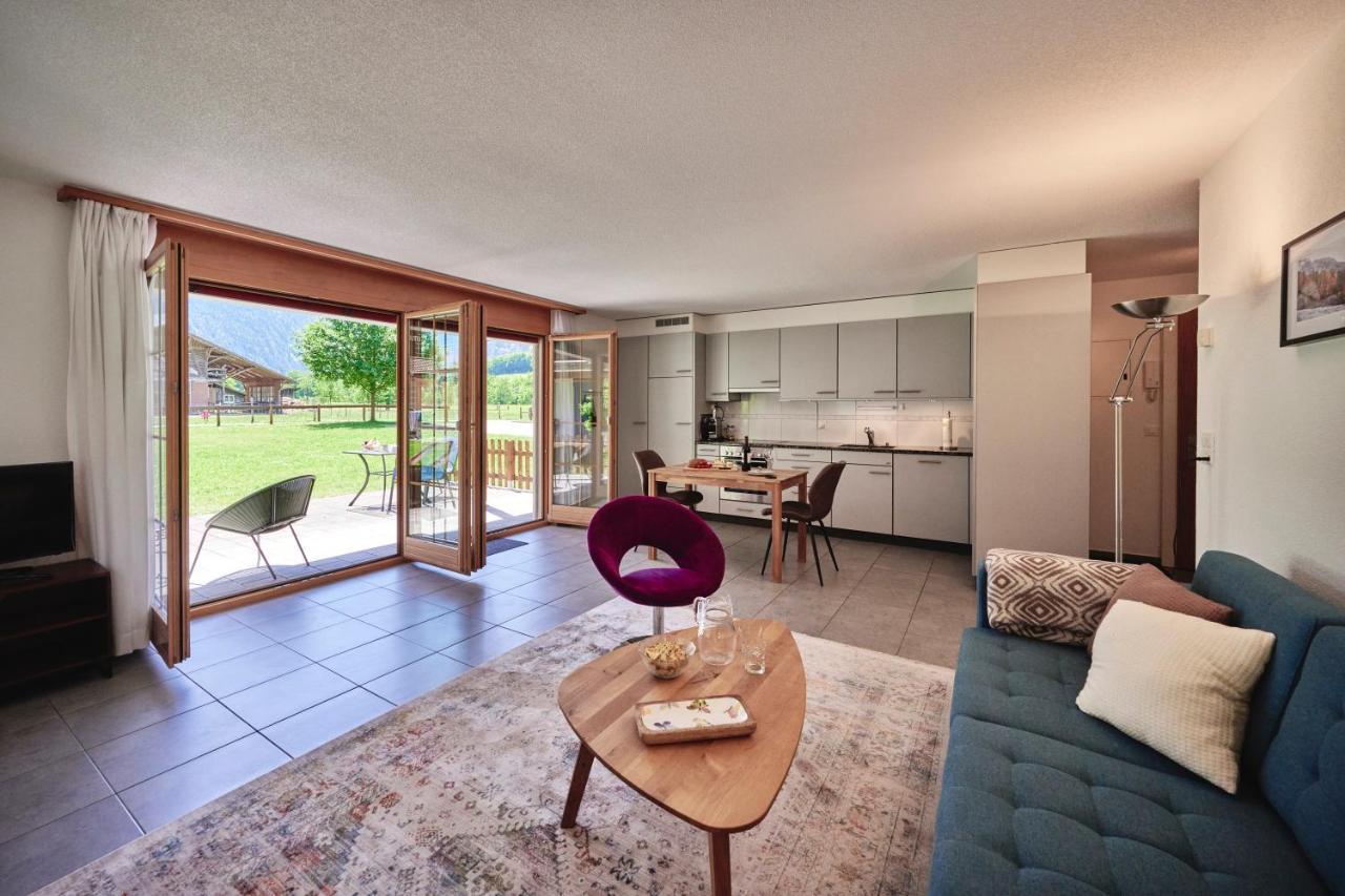 Apartment Truemmelbach, Comfortabl & Cozy, Private Terrace With Best Views Lauterbrunnen Eksteriør billede