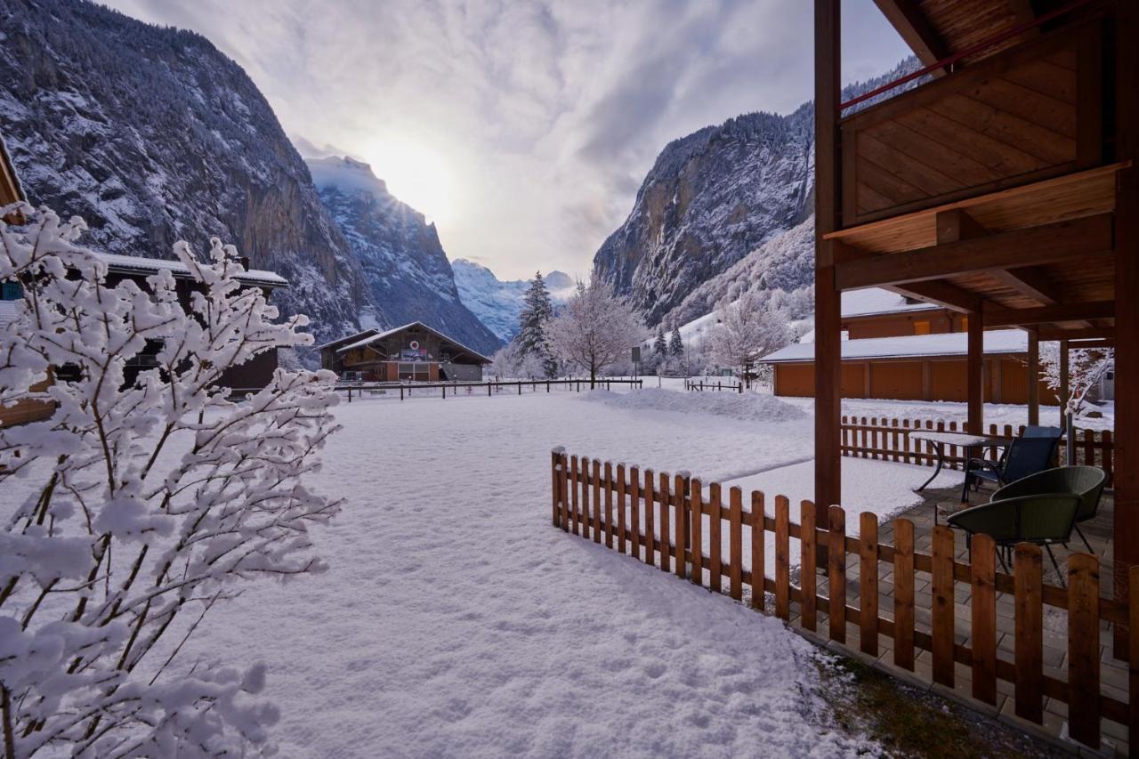 Apartment Truemmelbach, Comfortabl & Cozy, Private Terrace With Best Views Lauterbrunnen Eksteriør billede